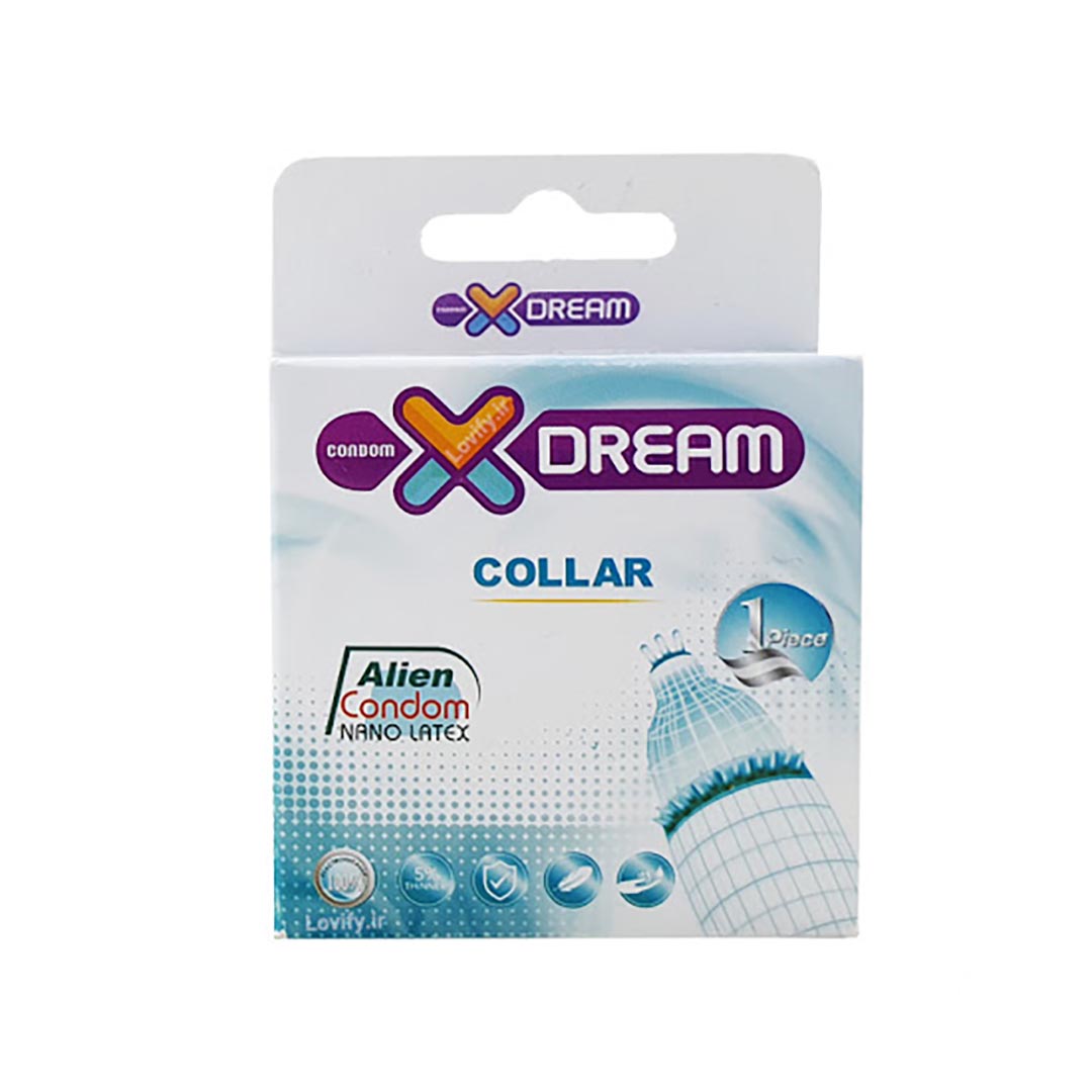 کاندوم فضایی طوقی مدل collar ایکس دریم