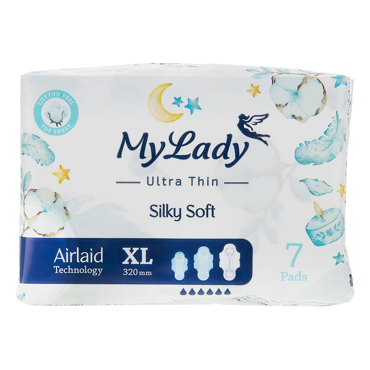 نوار بهداشتی خيلي نازک Ultra Silky Soft ایکس لارج مای لیدی
