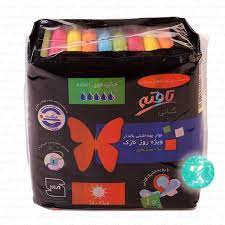 نوار بهداشتی بالدار ویژه روز نازک کتانی تافته